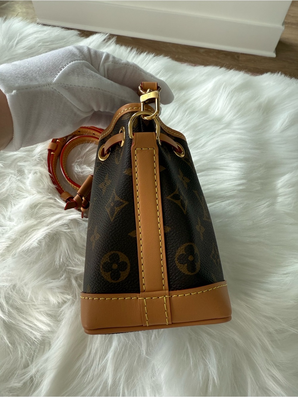 Louis Vuitton: Nano Noe Brown Monogram *AUTHENTIC* - Picture 7 of 15